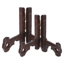 2Pcs Support assiettes pliant