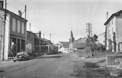 Cpa remoncourt route de - remoncourt,