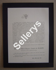 Faire-part décès Marie Roger