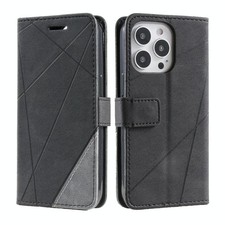 Étui en cuir noir Skin Feel