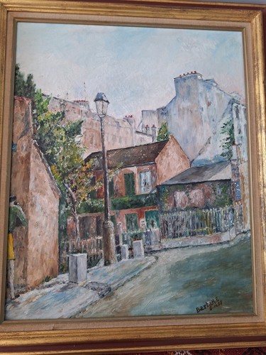 Huile sur toile - toile, paysage