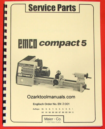 Emco compact metal lathe - emco,