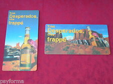 Lot de 2 sous bocks BIERE