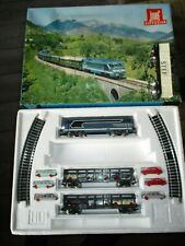 Jouef-Train n°7603+Transport avec voitures(Simca 1500,2cv,ds...)Année 70+cadeau