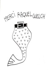 Dessin " Hommage Raquel WELCH