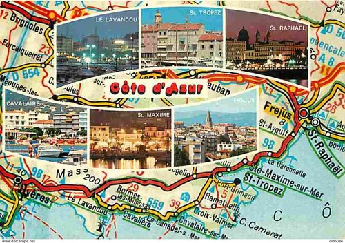 Carte postale var la - -,