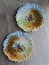 2 ASSIETTES DÉCORATIVES