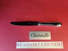 COUTEAU TABLE CLUNY CHRISTOFLE CHRISOTEL ACIER 24.5 CM ÉTAT NEUF ACIER 