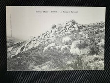 CPA 71 Environs d'AUTUN - UCHON - Les Roches du Carnaval