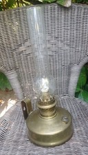 Ancienne lampe à pétrole XIX e ABEILLE France