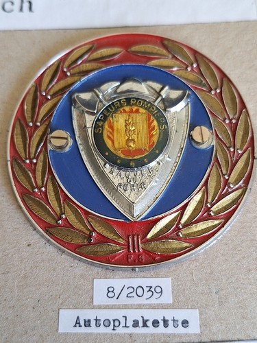 Badge décoration pompiers