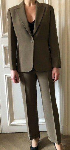 Tailleur pantalon vert - tailleur,