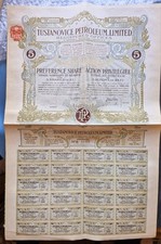 Roumanie & R U - Tustanovice Siège à Londres - Top Déco Secteur du Pétrole 1908