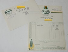 FACTURE 05/1957 : PAGES VERVEINE du VELAY La Liqueur digestive + Doc Commissions