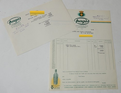 Facture 1957 pages - 05/1957, :