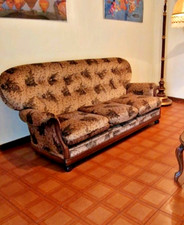 Canapé marron 3 places