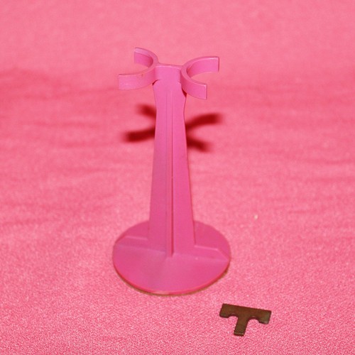Support rose clé pour - rose,