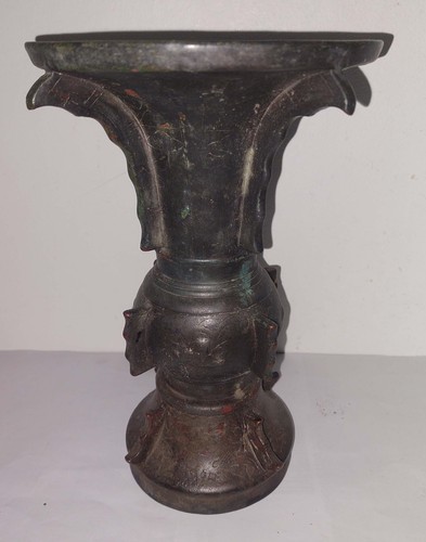 Tres ancien vase bronze - ancien,