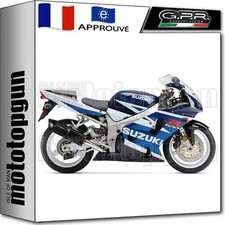 GPR POT ECHAPPEMENT HOM FURORE NOIR SUZUKI GSX-R 750 SRAD 2002 02 2003 03