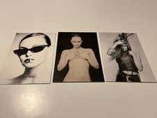 CARTON OFFICIEL20x15 VANESSA PARADIS BRUCE WEBER ELLEN VON UNWERTH PAOLO ROVERSI