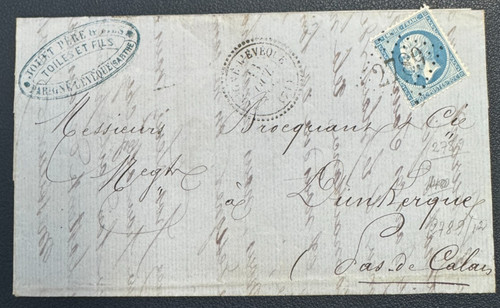 Lettre obl gc - yt, 2789