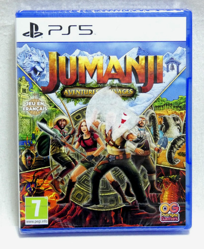 Jumanji aventures sauvages - aventures, jeu