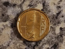 20 centimes 2024 euro France Josephine Baker