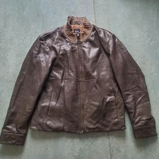 Blouson En Cuir De Veau Modèle Cromber Hugo Boss