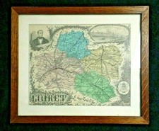 Carte département Loiret fin