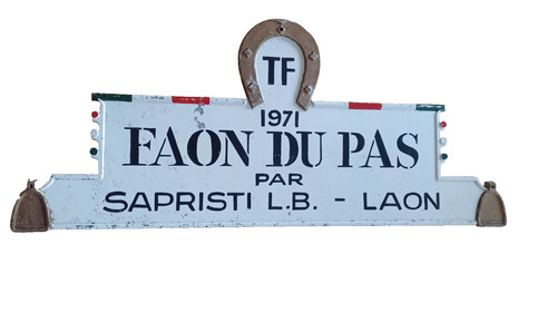 Plaque équestre - 🐴,