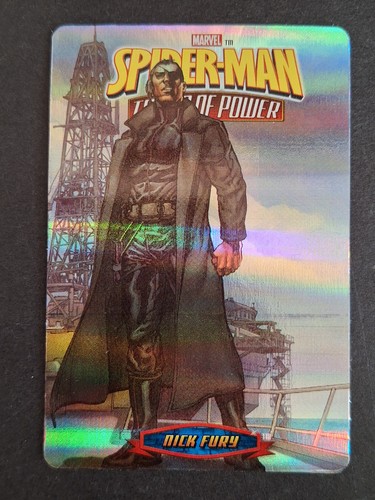 Nick fury carte marvel - nick,
