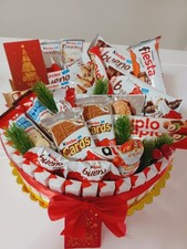 Kinder Cake Chocolate Basket
