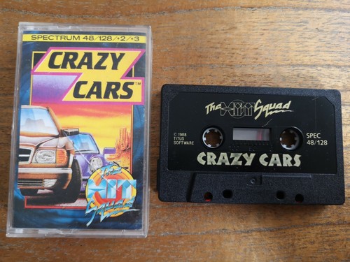 Crazy cars sinclair spectrum - cars,