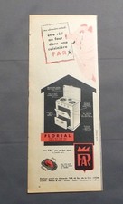 PUB PUBLICITE ANCIENNE ADVERT CLIPPING 060617 CUISINIERE FLOREAL MODELE BLOC FAR