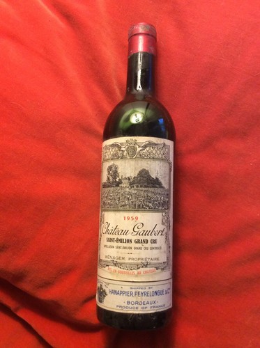 Bouteille chateau gaubert - chateau,