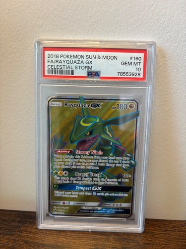 Pokemon rayquaza celestial - rayquaza, gx
