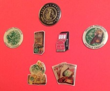 Lot 7 PIN'S CASINO PARTOUCHE LION SLOT MACHINE 777 CARDS BANDIT MANCHOT ROULETTE
