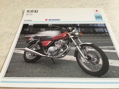 Fiche moto collection atlas - moto,