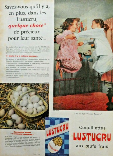Publicité presse 1960 - de,