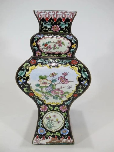 Antique 19th chinese enamel - c,