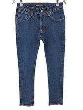NUDIE JEANS Hommes Thin Finn Skinny Slim Jeans Taille W31 L30