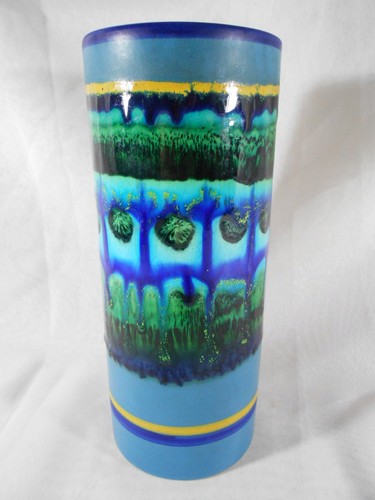 Magnifique vase bleu vert - vase,