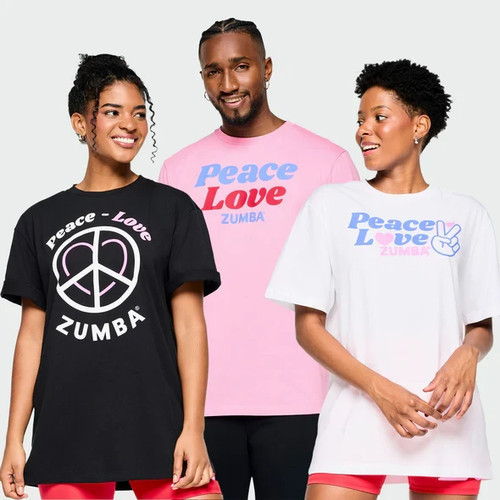 Zumba love unisex tee - xo, 1