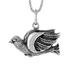 Pendentif / Charme Colombe En