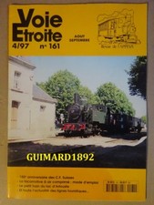 Voie étroite n°161 août 1998 La locomotive à air comprimé