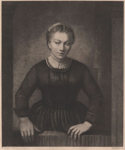 Rembrandt van rijn orpheline - rembrandt,