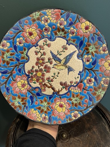 Assiette emaux longwy - emaux,