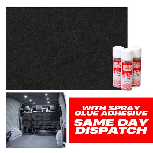 Black automotive camper van - black,