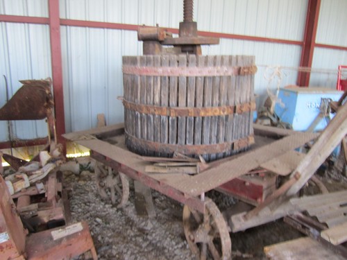 Pressoir vendange ancien - pressoir,