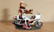 Figurine moto en résine Joe